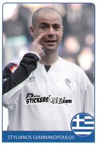 Sticker Stelios Giannakopoulos - Euro 2008 - Rafo
