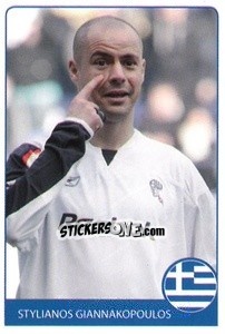Sticker Stelios Giannakopoulos - Euro 2008 n. 75 - Rafo