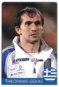 Cromo Theofanis Gekas - Euro 2008 - Rafo