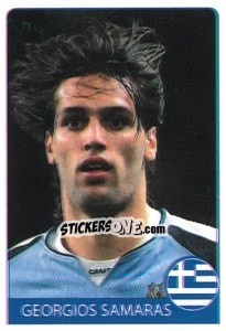 Sticker Georgios Samaras - Euro 2008 - Rafo