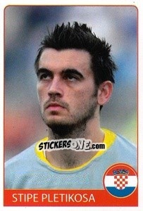 Sticker Stipe Pletikosa - Euro 2008 n. 82 - Rafo