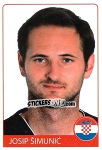 Sticker Josip Šimunic - Euro 2008 - Rafo