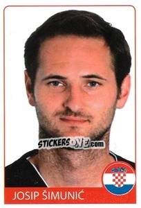 Sticker Josip Šimunic - Euro 2008 n. 87 - Rafo