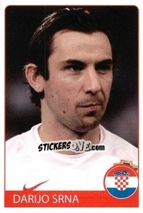 Sticker Darijo Srna - Euro 2008 n. 88 - Rafo