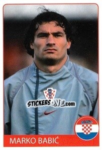 Sticker Marko Babic - Euro 2008 - Rafo