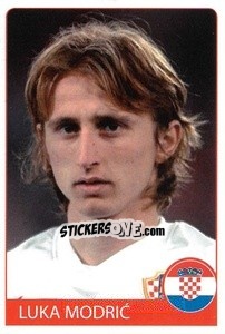 Sticker Luka Modric - Euro 2008 n. 92 - Rafo