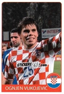 Sticker Ognjen Vukojevic - Euro 2008 - Rafo