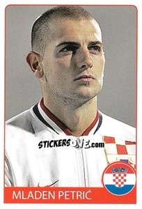 Sticker Mladen Petric - Euro 2008 - Rafo