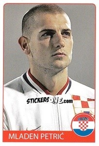 Cromo Mladen Petric - Euro 2008 - Rafo