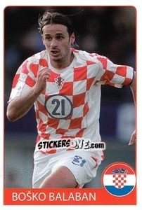 Sticker Boško Balaban - Euro 2008 n. 96 - Rafo