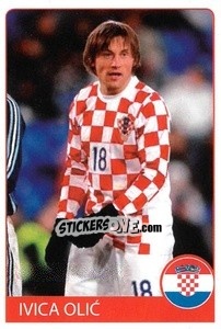 Sticker Ivica Olic - Euro 2008 - Rafo