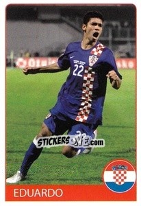 Sticker Eduardo da Silva - Euro 2008 n. 98 - Rafo