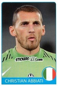 Sticker Christian Abbiati - Euro 2008 n. 101 - Rafo