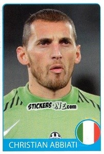 Figurina Christian Abbiati - Euro 2008 - Rafo