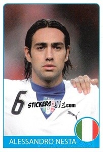 Sticker Alessandro Nesta - Euro 2008 n. 102 - Rafo
