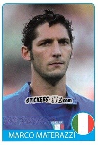 Sticker Marco Materazzi - Euro 2008 n. 103 - Rafo