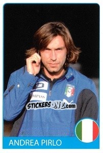 Figurina Andrea Pirlo - Euro 2008 - Rafo