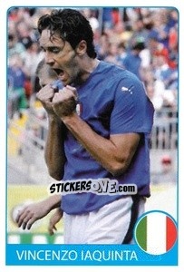 Sticker Vincenzo Iaquinta - Euro 2008 - Rafo