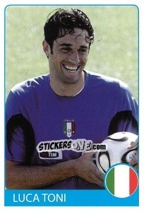 Sticker Luca Toni - Euro 2008 - Rafo