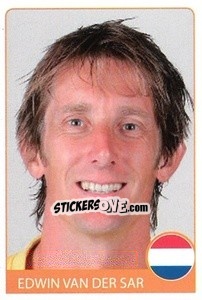 Sticker Edwin van der Sar - Euro 2008 n. 119 - Rafo