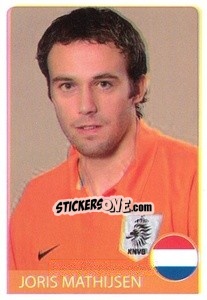 Sticker Joris Mathijsen - Euro 2008 n. 123 - Rafo