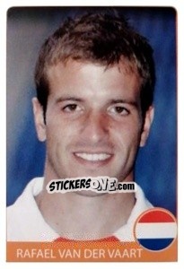 Cromo Rafael van der Vaart - Euro 2008 - Rafo