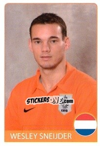 Sticker Wesley Sneijder - Euro 2008 - Rafo