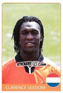 Sticker Clarence Seedorf - Euro 2008 - Rafo