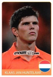 Sticker Klaas-Jan Huntelaar - Euro 2008 n. 129 - Rafo