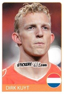 Sticker Dirk Kuyt - Euro 2008 n. 130 - Rafo