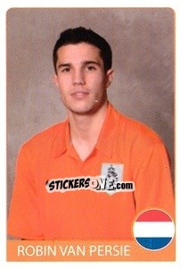 Sticker Robin van Persie - Euro 2008 n. 133 - Rafo