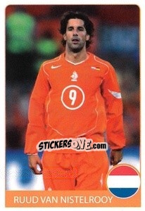 Cromo Ruud van Nistelrooy - Euro 2008 - Rafo