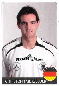 Sticker Christoph Metzelder - Euro 2008 n. 138 - Rafo