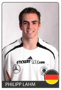 Sticker Philipp Lahm - Euro 2008 n. 139 - Rafo