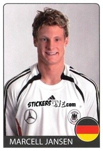 Sticker Marcell Jansen - Euro 2008 n. 141 - Rafo