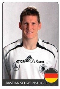 Sticker Bastian Schweinsteiger - Euro 2008 - Rafo