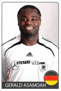 Sticker Gerald Asamoah - Euro 2008 n. 147 - Rafo