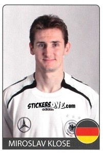 Sticker Miroslav Klose - Euro 2008 n. 149 - Rafo