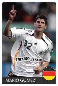 Sticker Mario Gomez - Euro 2008 n. 152 - Rafo