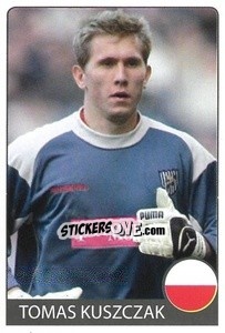 Sticker Tomasz Kuszczak - Euro 2008 n. 155 - Rafo