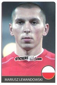 Sticker Mariusz Lewandowski - Euro 2008 n. 161 - Rafo
