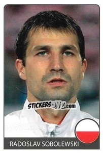 Sticker Radoslaw Sobolewski - Euro 2008 n. 162 - Rafo
