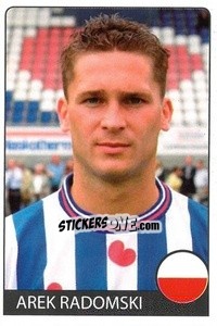 Sticker Arek Radomski - Euro 2008 n. 163 - Rafo