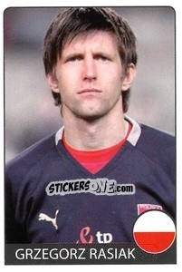 Sticker Grzegorz Rasiak - Euro 2008 n. 169 - Rafo