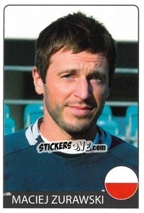 Sticker Maciej Zurawski - Euro 2008 n. 170 - Rafo