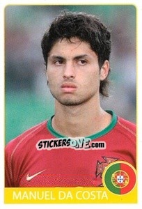 Sticker Manuel Da Costa - Euro 2008 n. 175 - Rafo
