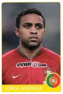 Sticker Jorge Andrade - Euro 2008 n. 176 - Rafo