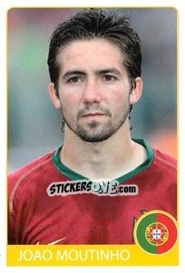 Sticker Joao Moutinho - Euro 2008 n. 180 - Rafo