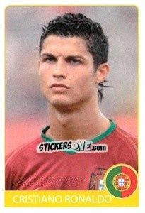 Sticker Cristiano Ronaldo - Euro 2008 n. 184 - Rafo
