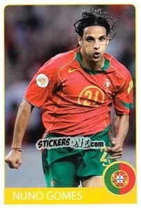 Sticker Nuno Gomes - Euro 2008 n. 187 - Rafo